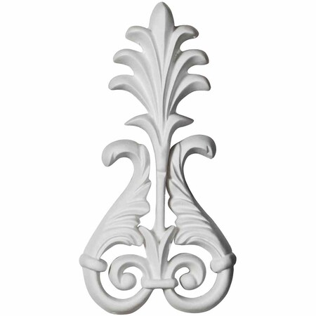 Ekena Millwork 4 1/8"W x 3 7/8"H x 1/2"P Monique Onlay ONL04X03X01MO